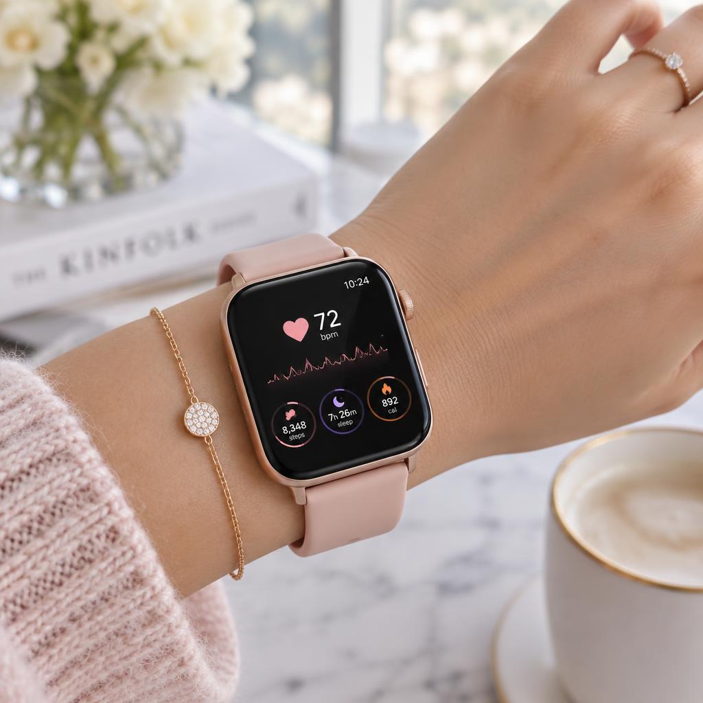 A59 Plus smartwatch worn on wrist